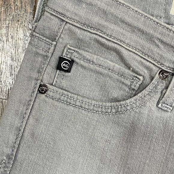 AG “The Legging Ankle” Jeans Size 25R Super Skinny Ankle Light Wash Grey - Picture 2 of 11